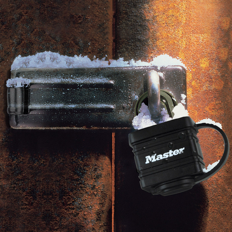 Master Lock Weather Tough Laminated Steel Padlock 40 x 9 x 29mm