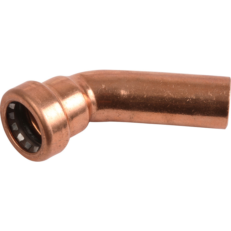 Pegler Yorkshire Tectite Sprint Push-Fit 45° Obtuse Elbow 15mm Street