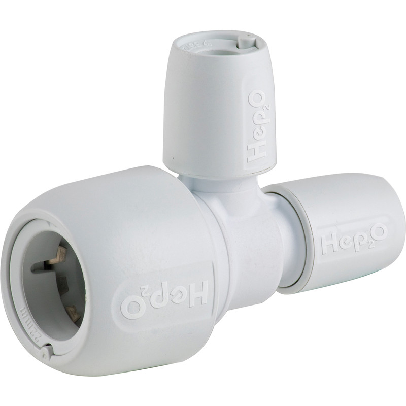 Hep2O Branch & One End Reduced Tee 22 x 10 x 10mm