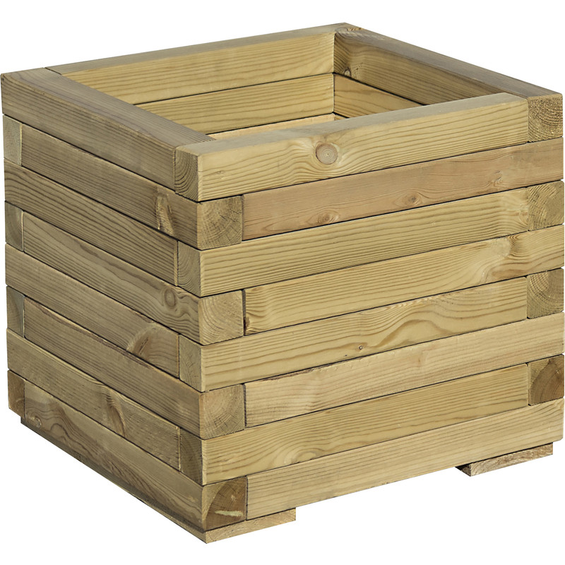 Rowlinson Square Patio Planter 37cm (h) x 40cm (w) x 40cm (d)