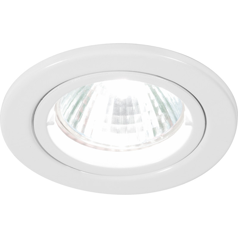 Cast Ring 240V/12V Fixed Downlight White