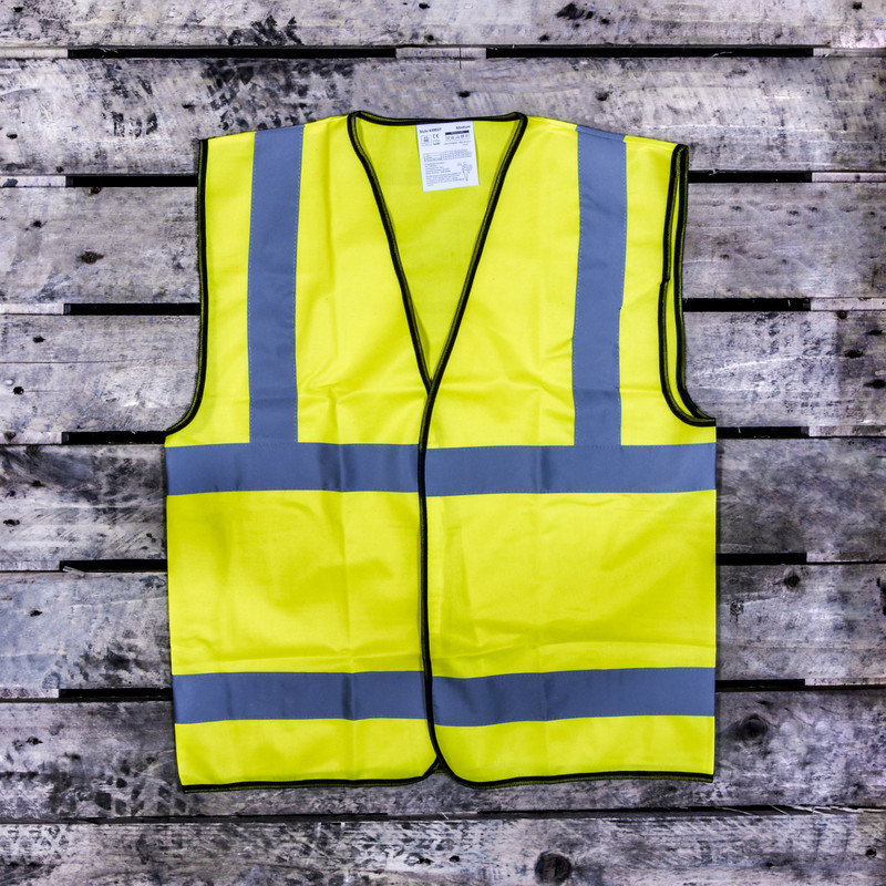 Hi Vis Waistcoat Yellow Large