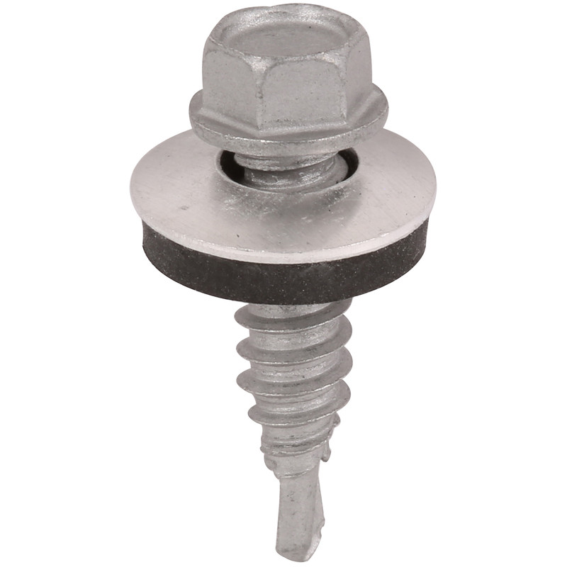 TechFast Hex/Washer Self Drilling Roof Screw 6.3 x 25mm