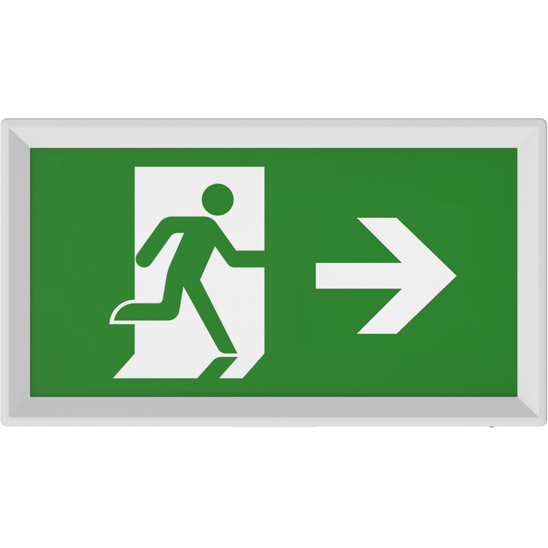 V-TAC Exit Box Legend Panel Right