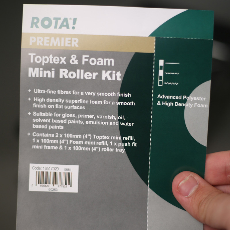 Rota Mini Roller Set 4"