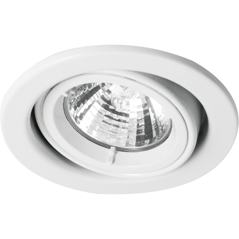 Cast Ring 240V/12V Adjustable Downlight White
