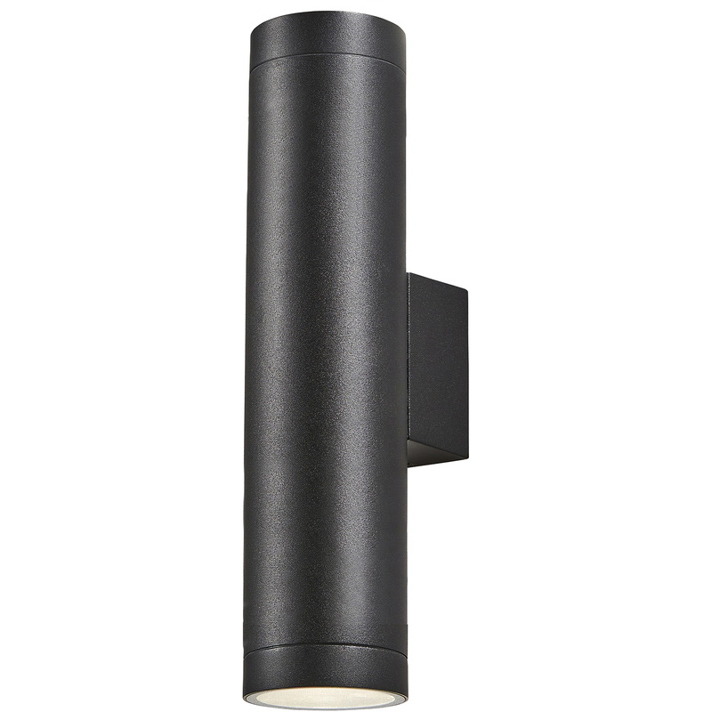 Zink Morro Long Wall Light IP65 GU10 Black