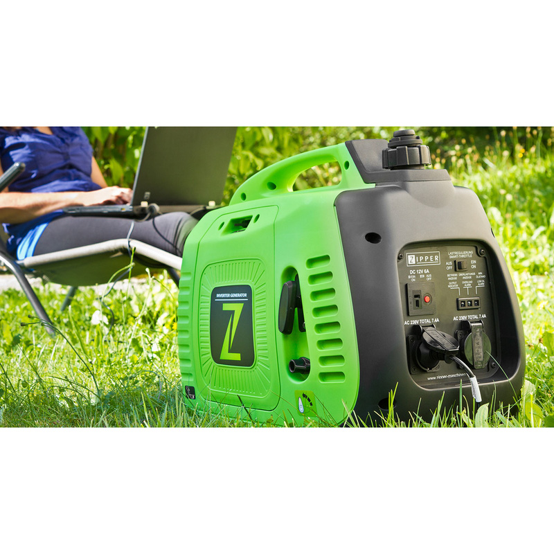 Zipper STE1000IV 850W Whisper Quiet Suitcase Inverter Generator