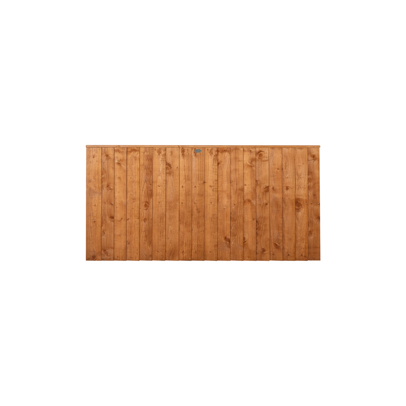 Forest Garden Closeboard Fence Panel 6' x 3'