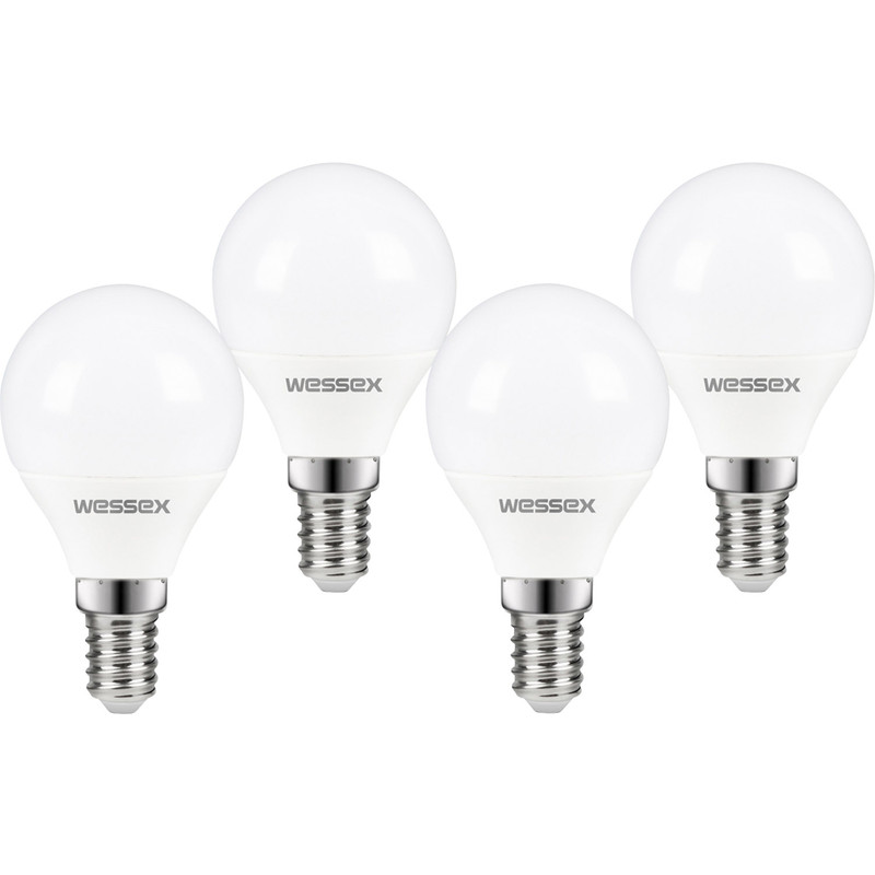 Wessex LED Frosted Mini Globe Bulb Lamp 2.2W SES 250lm
