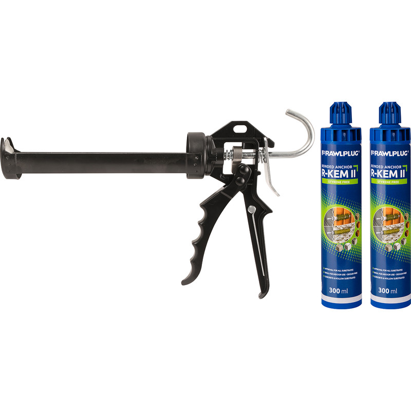 R-KEMII with Professional Heavy Duty Gun 2 x 300ml