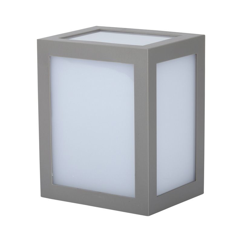 V-TAC 12W LED IP65 Wall Light Grey 1250lm 3000K