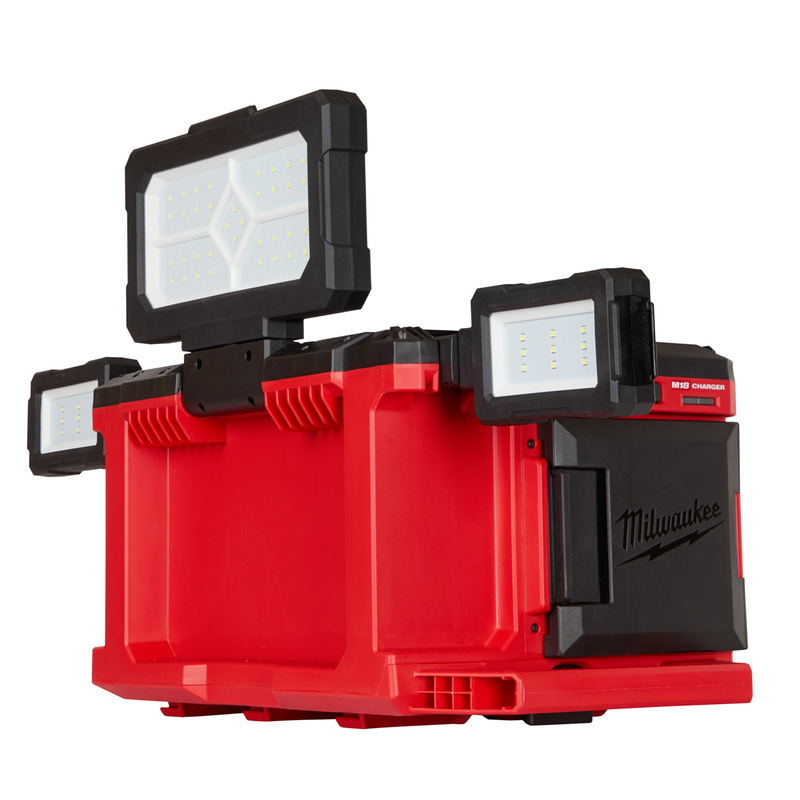 Milwaukee M18POALC-0 240V PACKOUT Area Light Charger Body Only