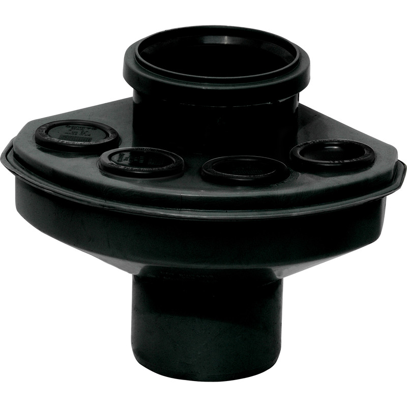 Soil Manifold 110mm Black