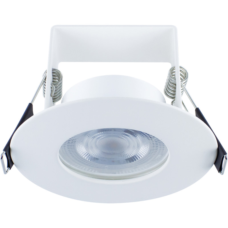 Integral LED 3.8W Evofire+ IP65 Integrated Fire Rated Dimmable Downlight White 400lm Cool White