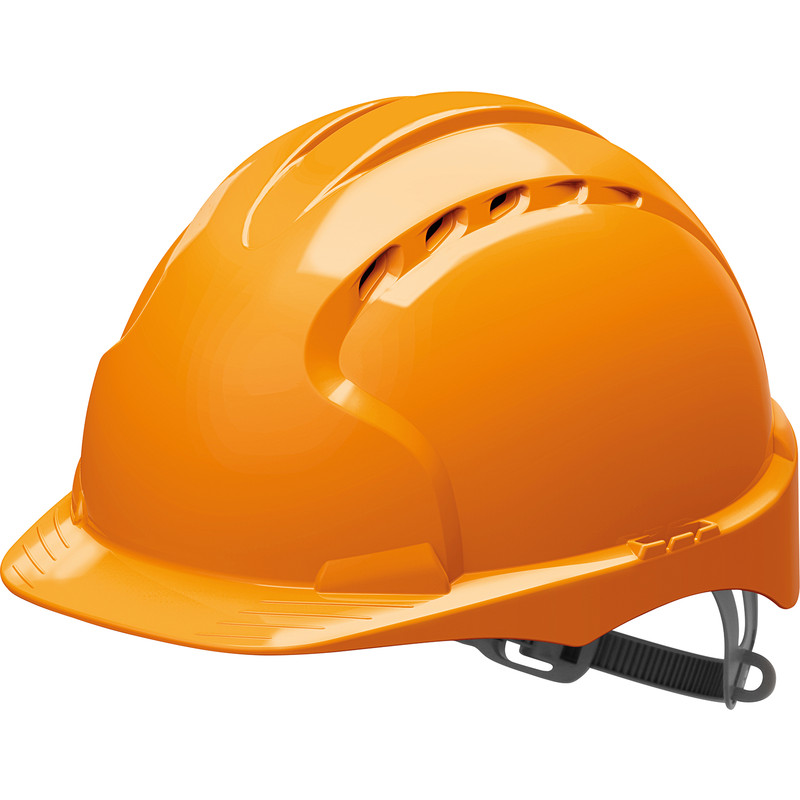 JSP EVO2 Adjustable Safety Helmet Orange