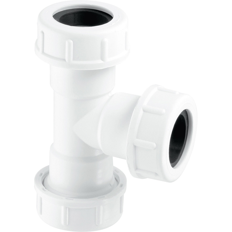 McAlpine R3M Overflow Universal Compression Tee 19/23mm