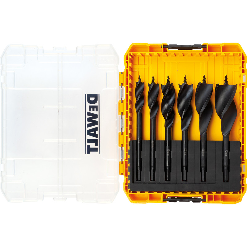 DeWalt Extreme Tri Flute Wood Drill Bit Set 152mm