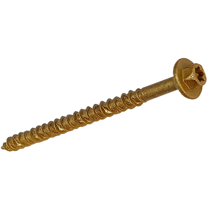 ForgeFast Timber Fixing Screw Tan 7 x 200mm