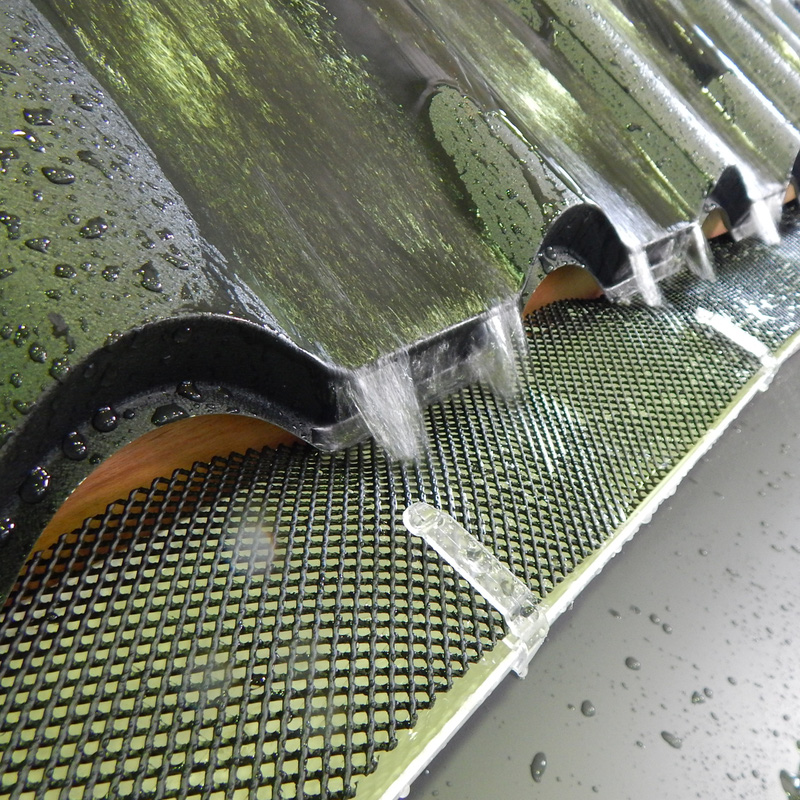 GutterFlo Gutter Guard With Clips 4m x 110mm