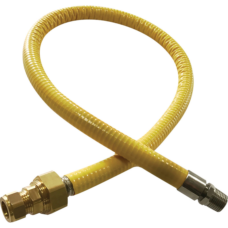 Tesla Hobflex Connecting Hose 1m x 1/2" BSPT Male