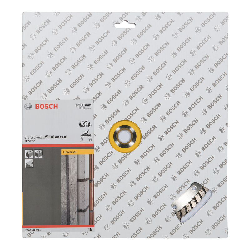 Bosch General Purpose Turbo Diamond Cutting Blade 300 x 20/25.4mm