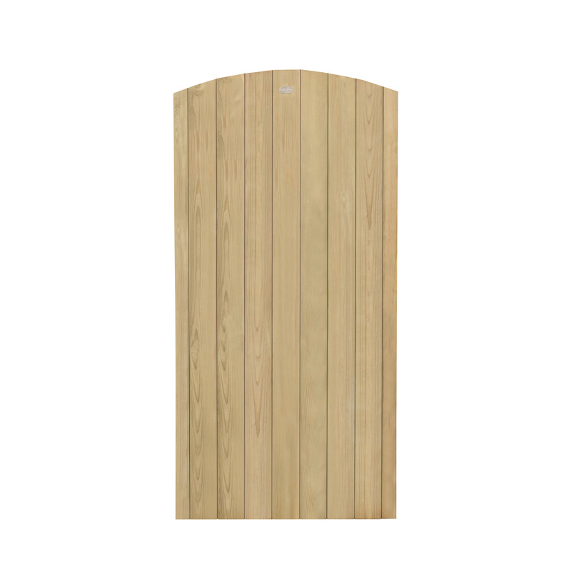 Forest Garden 6ft Heavy Duty Dome Top Tongue & Groove Gate 3' x 6'