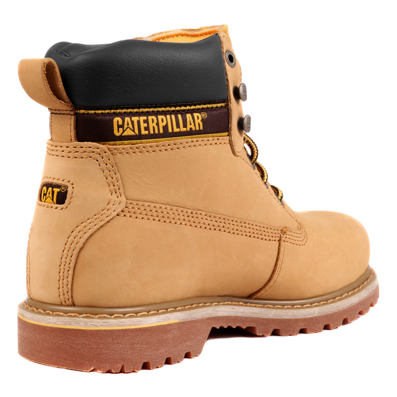 Caterpillar Holton Safety Boots Honey Size 7