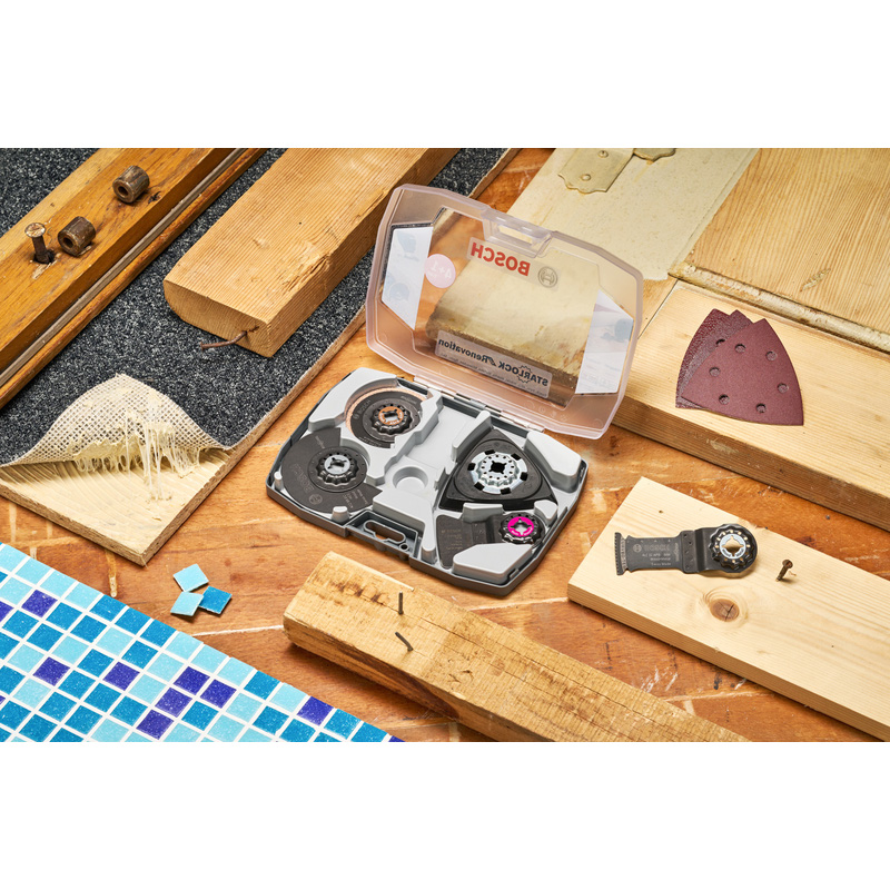 Bosch Starlock Renovation Multi Tool Blade Set 5 Piece