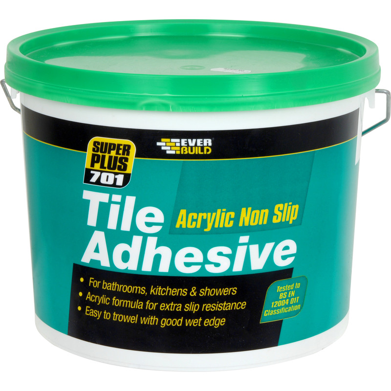 Everbuild 701 Non Slip Wall Tile Adhesive 7.5kg