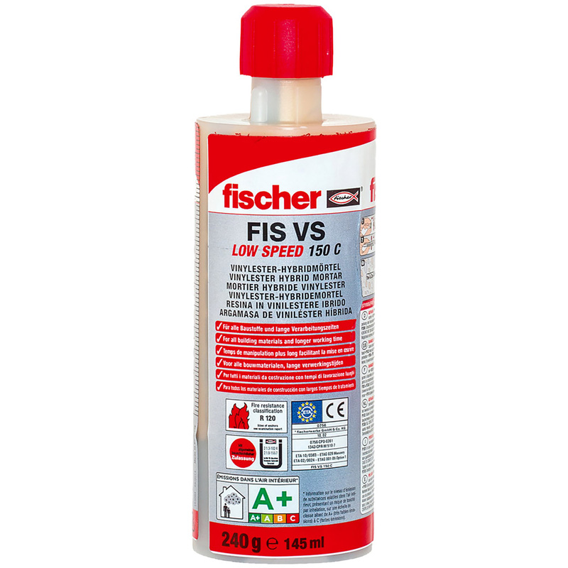 Fischer FIS VS 150c Injection Resin Cartridge size 145ml