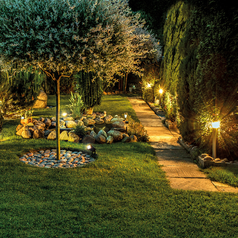 Luceco Decorative GU10 Spike Light IP54 Max 35W