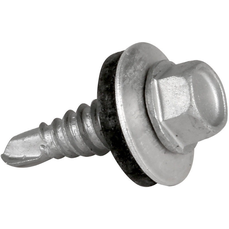 TechFast Hex/Washer Self Drilling Roof Screw 6.3 x 22mm