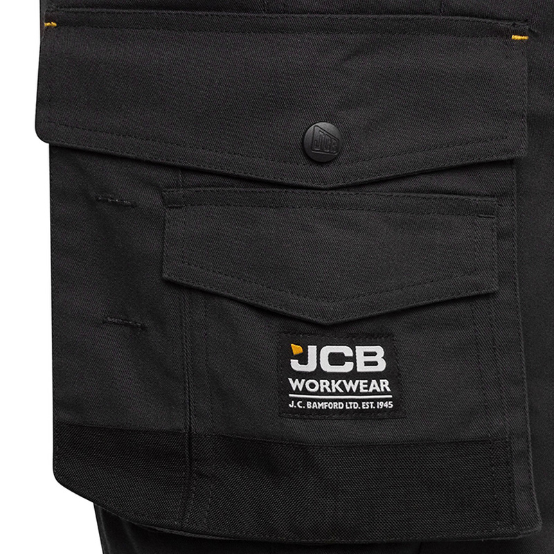 JCB Trade Holster Pocket Trousers Graphite 38" R
