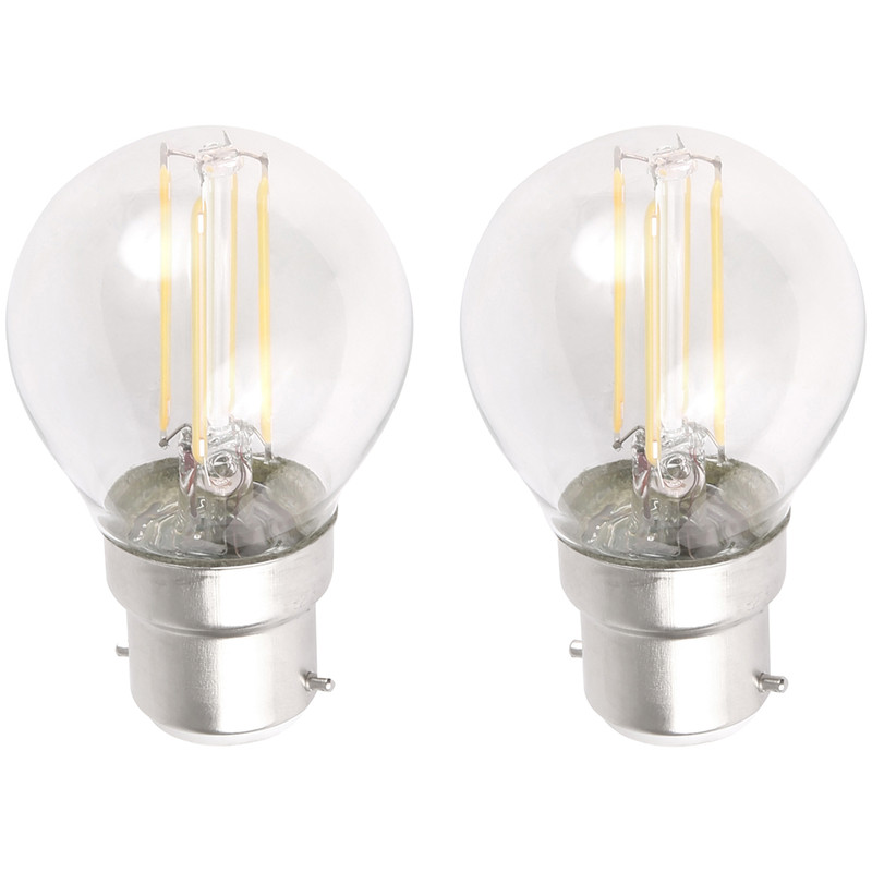 LED Filament Globe Lamp 4W BC (B22d) 460lm