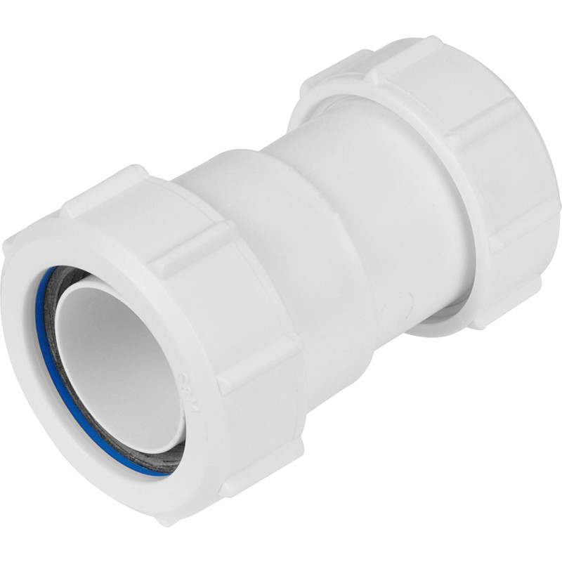 McAlpine S28L-ISO Straight Connector 1 1/4" Multi Fix x Din