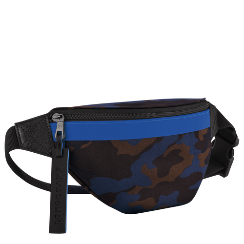 Blue Women's Longchamp Gabin Canvas Belt Bags | 2706534-DP