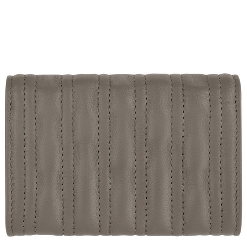 Grey Women's Longchamp Brioche Leather Cardholders | 7804925-DG