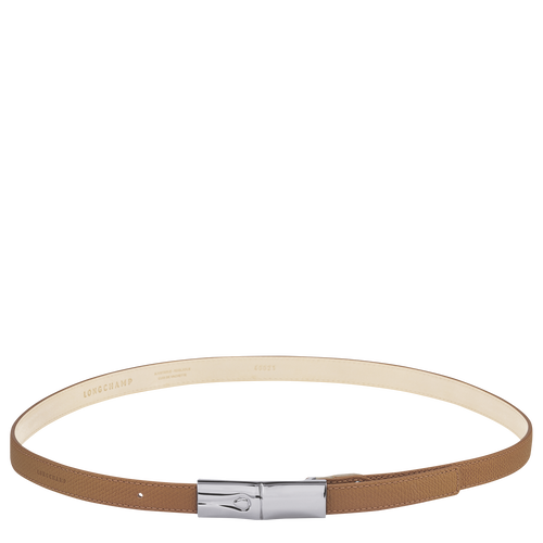 Beige Women's Longchamp Roseau Leather Belts | 7805693-IS
