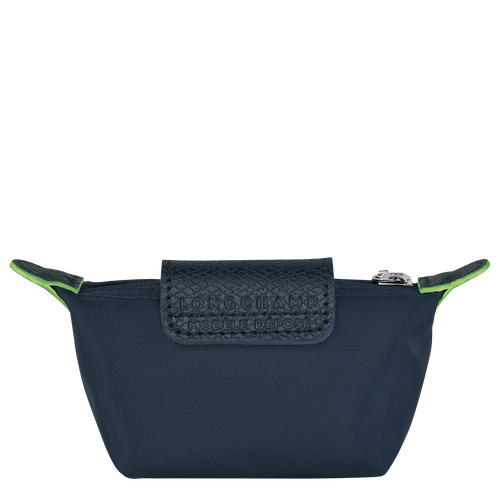 Blue Women's Longchamp Le Pliage Green Canvas, Recycled canvas Coin Purses | 0561738-LW