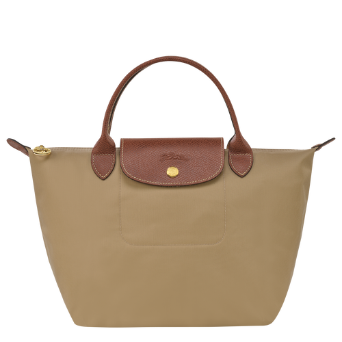 Beige Women's Longchamp Le Pliage Original S Canvas, Recycled canvas Top-handle Bags | 5421806-SN