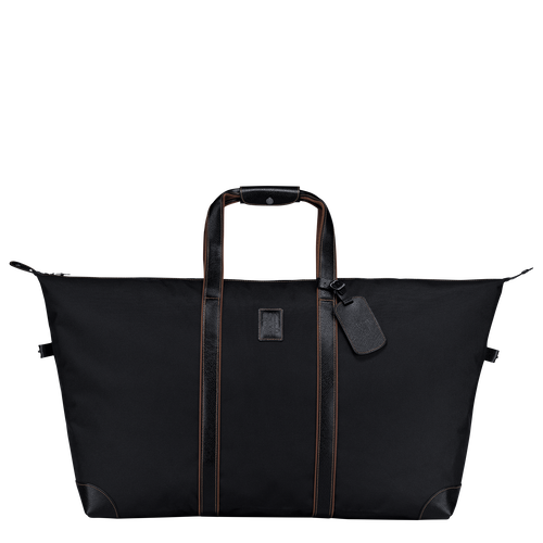 Black Women's Longchamp Boxford Canvas Travel Bags | 1295064-GC