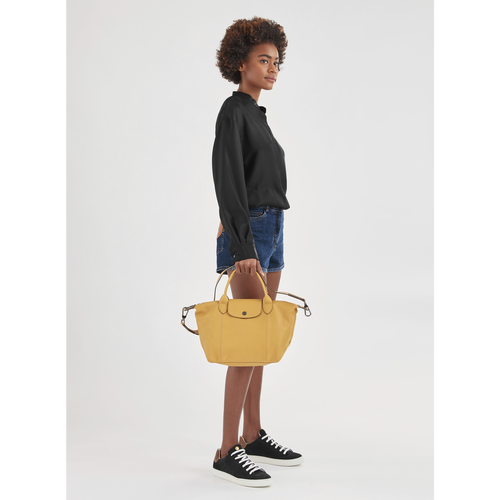 Blue Women's Longchamp Le Pliage Cuir S Leather Top-handle Bags | 4307681-UE