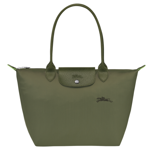 Green Women's Longchamp Le Pliage Green S Canvas, Recycled canvas Shoulder Bags | 4328056-EQ