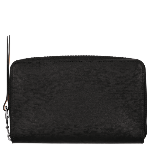 Black Women's Longchamp Le Pliage City Canvas Compact Wallets | 7362590-PI