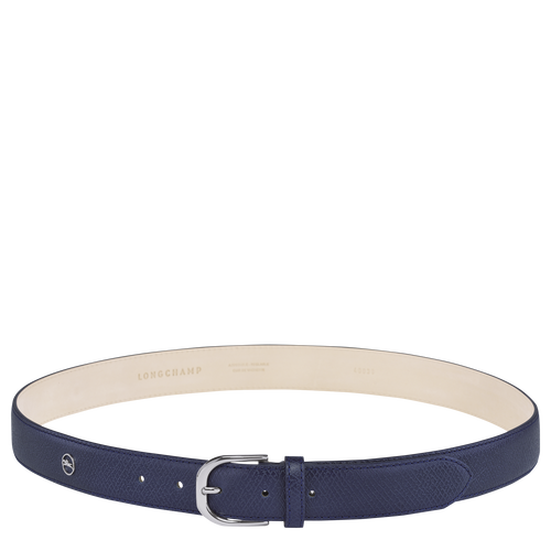 Blue Women's Longchamp Le Pliage Leather Belts | 8219375-KD