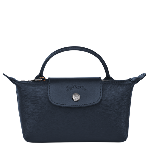 Blue Women's Longchamp Le Pliage City Canvas Pouches | 6947853-EI