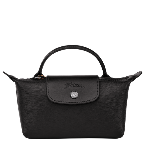 Black Women's Longchamp Le Pliage City Canvas Pouches | 0978145-FI