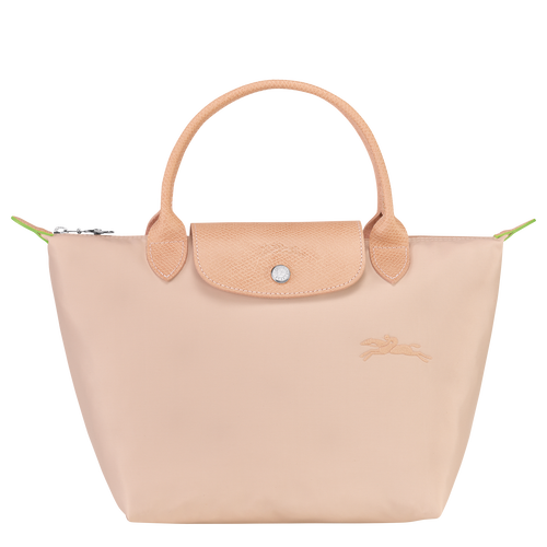 Pink Women's Longchamp Le Pliage Green S Canvas, Recycled canvas Top-handle Bags | 9062435-ZI