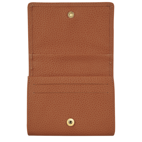 Brown Women's Longchamp Le Foulonné Leather Coin Purses | 7893205-EJ